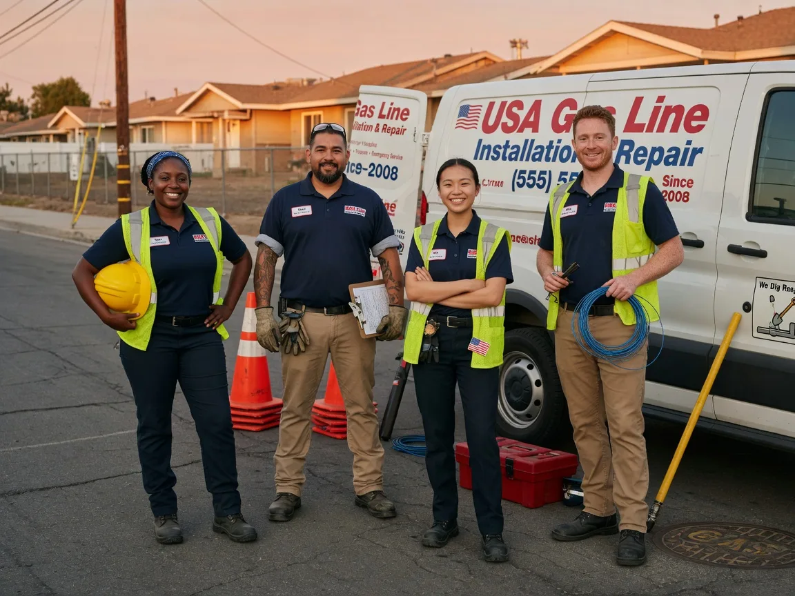 Gas Line Installation company in Darwin, CA